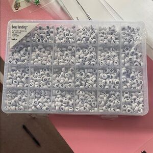 Bead Landing Alphabet Beads Set